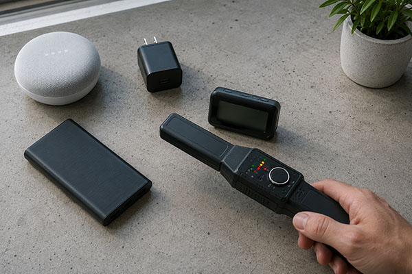 Personal gadget and electronics hidden bug detection BC