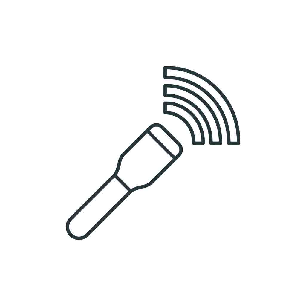 Electronic sweep using RF detector for hidden bugs and cameras