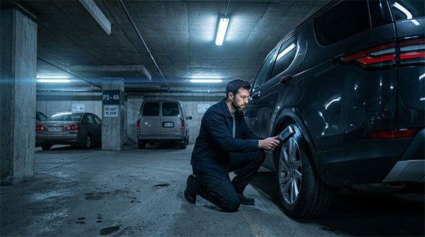 Vehicle GPS tracker and hidden bug detection Quebec